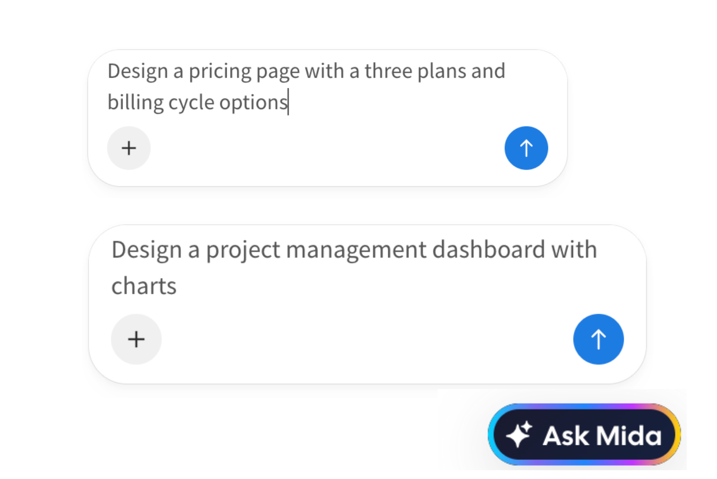 Generate a wireframe with AI from a prompt